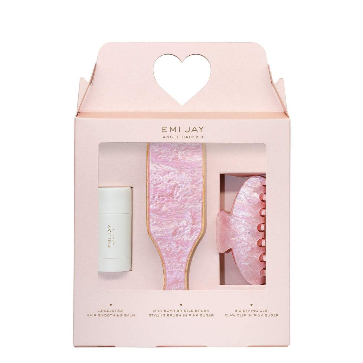 Angel Hair Kit with Angelstick, Mini Boar Brush, and Big Effing Clip
