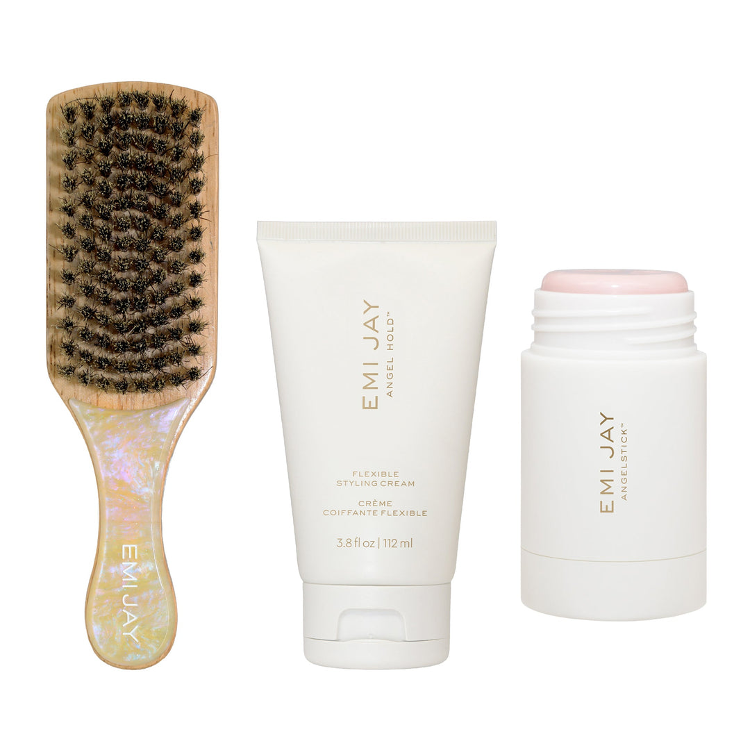 The Slick Back Bundle in Lemon Sugar